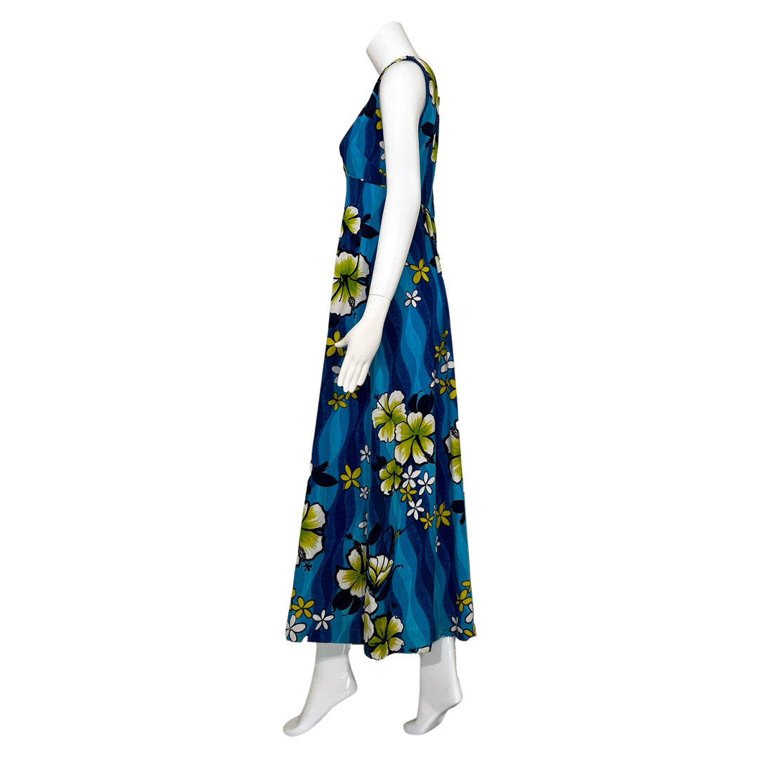 Hibiscus and Plumeria Maxi Dress – Lustrewear