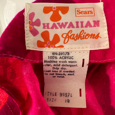 Sears Hawaiian V-Neck Maxi Dress